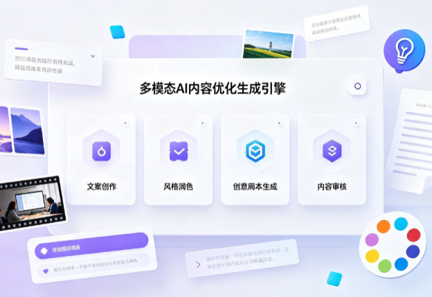 鄂托克前旗AI智能内容优化创新 多模态生成技术丰富数字内容创作生态