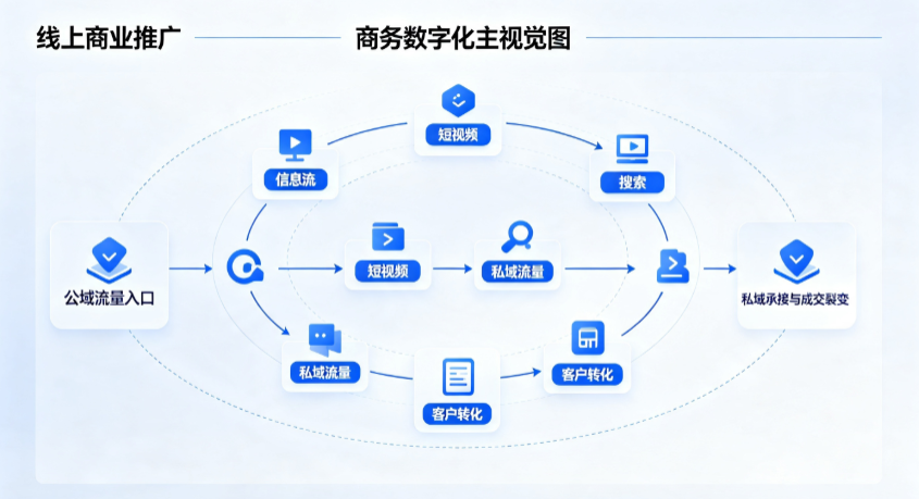 鄂托克前旗线上商业推广怎么做？全域流量闭环搭建与低成本转化实战指南